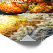 Proud Rooster Poster (Ecke)