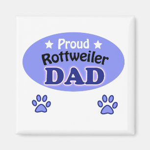 Proud Rottweiler dad Magnet