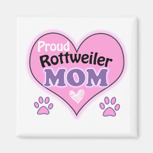 Proud Rottweiler Mutter Magnet