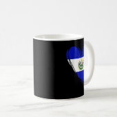 Proud Salvadoran Boy My Hello El Salvador Flag Hea Kaffeetasse