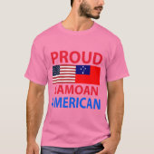 Proud Samoan American T-Shirt (Vorderseite)