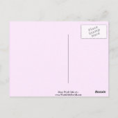 Proud-Schauspielerin Postkarte (Rückseite)