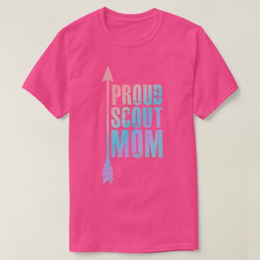 Proud Scout Mama Parent Mother Mother of Boy Girl T-Shirt (Design vorne)
