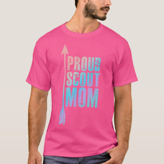 Proud Scout Mama Parent Mother Mother of Boy Girl  T-Shirt
