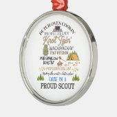 Proud Scout Ornament Aus Metall (Links)