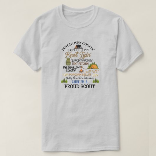 Proud Scout-T - Shirt (Design vorne)