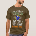 Proud Seabees Grandma I Raised My Heroes Camoue Ar T-Shirt<br><div class="desc">Proud Seabees Grandma I Raised My Heroes Camoue Army  .</div>