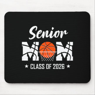 Proud senior basketball mom 2026 graduation  mousepad