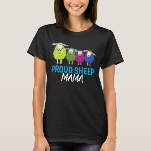 Proud Sheep Mama Niedlich Sheep T-Shirt