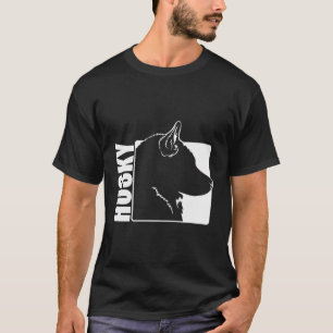 Proud Siberian Husky Profil Hund Mama Funny Sled D T-Shirt