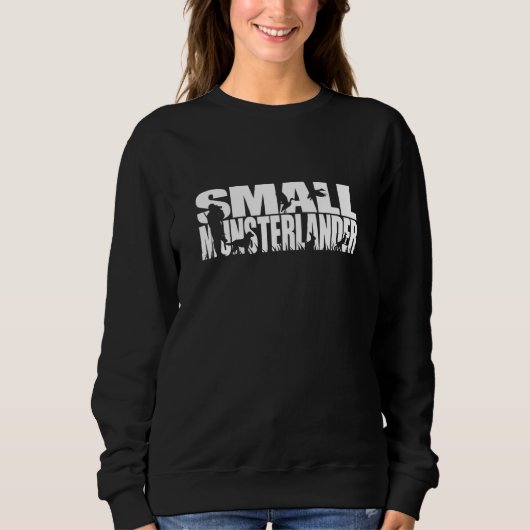 Proud Small Munsterlander hunting hound dog breed  Sweatshirt (Vorderseite)