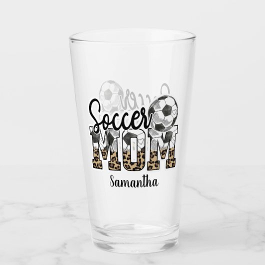 Proud Soccer Mama - Sideline Champion Glas (Vorderseite)