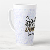 Proud Soccer Mama - Sideline Champion Milchtasse (Linke Ecke)