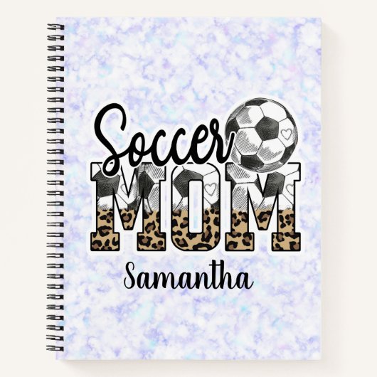 Proud Soccer Mama - Sideline Champion Notizblock (Vorderseite)