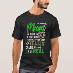 Proud Soccer Mum Soccer Family Matching T-Shirt