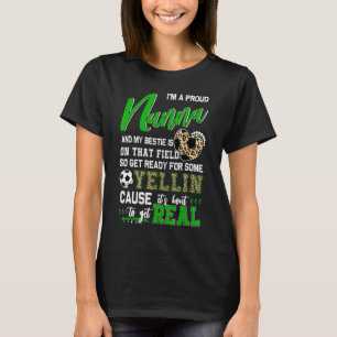 Proud Soccer Nanna Soccer Familie Match 2 T-Shirt