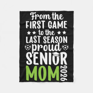 Proud Soccer Senior Mom 2026 Soccer Senior Mama 20 Fleecedecke