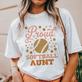 Proud Softball Tante T-Shirt