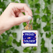 Proud Soldier Schlüsselanhänger (Hand)