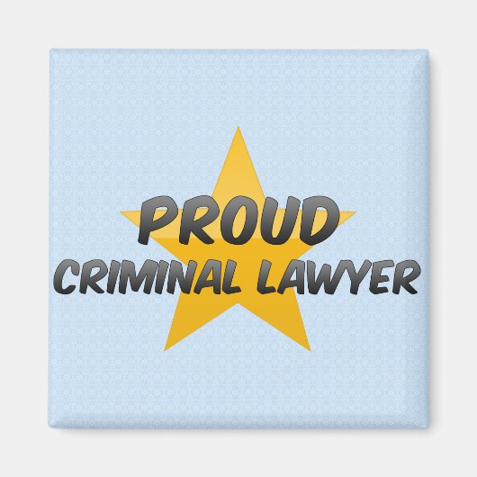 Proud-Strafverteidiger Magnet (Vorne)