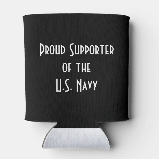 Proud Supporter Navy | Dosenkühler (Rückseite)