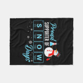 Proud Suprter Of Snow Days Chemistry Teacher Chris Fleecedecke (Vorderseite (Horizontal))