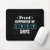 Proud Suprter Of Snow Days Chemistry Teacher Chris Mousepad (Mit Mouse)