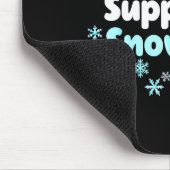 Proud Suprter Of Snow Days Chemistry Teacher Snow Mousepad (Ecke)