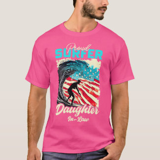 Proud Surfer DaughterinLaw T-Shirt