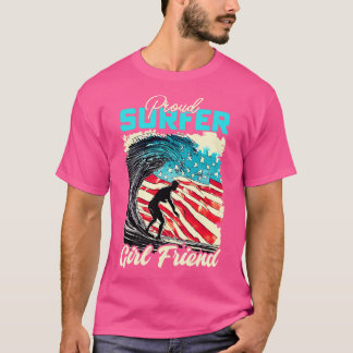 Proud Surfer Girl Friend T-Shirt