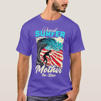 Proud Surfer MotherinLaw T-Shirt