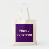 Proud Survivor - Totbeutel Tragetasche (Vorne)