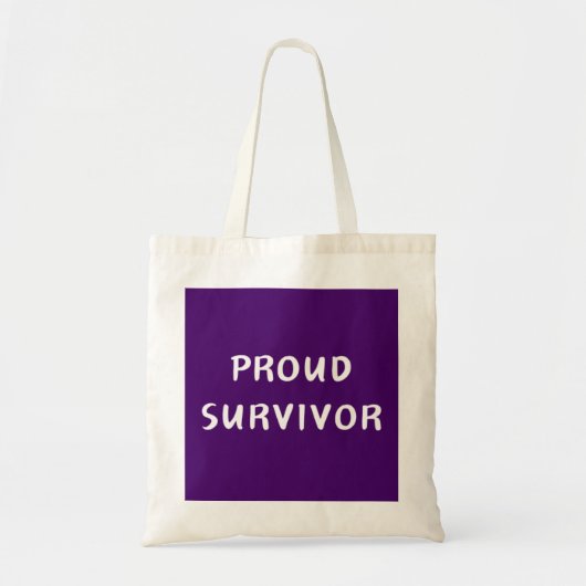 Proud Survivor - Totbeutel Tragetasche (Vorne)