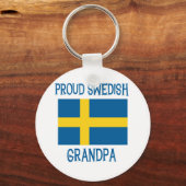 Proud Swedish Grandpa Schlüsselanhänger (Vorderseite)