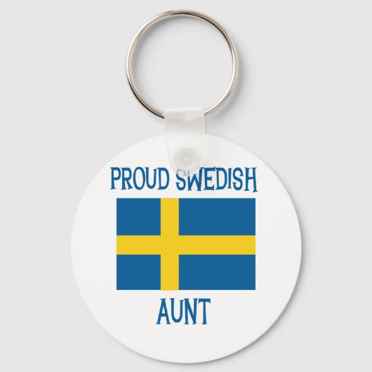 Proud Swedish Tunt Schlüsselanhänger (Vorderseite)