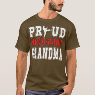 Proud Taekwondo Grandma Taekwondo Großmutter Prem T-Shirt