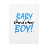Proud Tante Baby Boy T - Shirt und Geschenke Magnet (Vertikal)