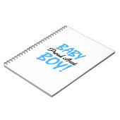 Proud Tante Baby Boy T - Shirt und Geschenke Notizblock (Linke Seite)