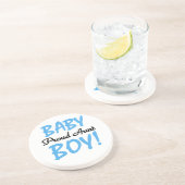 Proud Tante Baby Boy T - Shirt und Geschenke Sandstein Untersetzer (Seite)