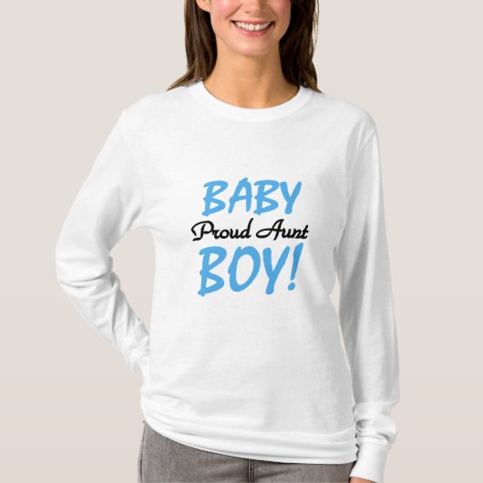 Proud Tante Baby Boy Tshirts und Geschenke (Vorderseite)