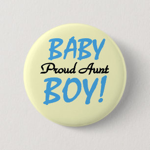Proud Tante Baby Boy Tshirts und Geschenke Button