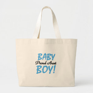 Proud Tante Baby Boy Tshirts und Geschenke Jumbo Stoffbeutel