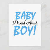 Proud Tante Baby Boy Tshirts und Geschenke Postkarte (Vorderseite)