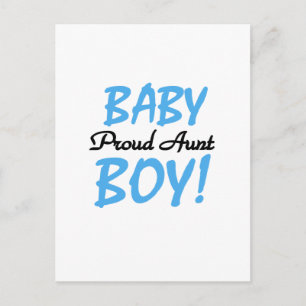 Proud Tante Baby Boy Tshirts und Geschenke Postkarte