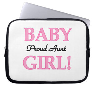 Proud Tante Baby Girl T - Shirt und Geschenke Laptopschutzhülle