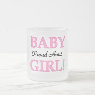 Proud Tante Baby Girl Tshirts und Geschenke Mattglastasse