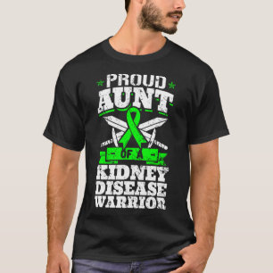 Proud Tante einer Nierenerkrankung Krieger der Nie T-Shirt