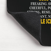 Proud Tante Multiple Sklerose Warrior Mousepad (Ecke)