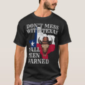 Proud Texan Lone Star Staat T-Shirt (Vorderseite)