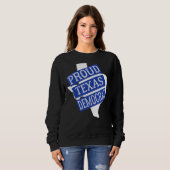 Proud Texas Demokrat Sweatshirt (Vorne ganz)